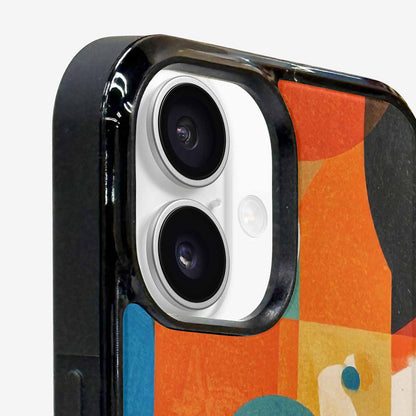 iPhone 16 Case — 1990s Memphis Art Pattern, Customized Protective Case