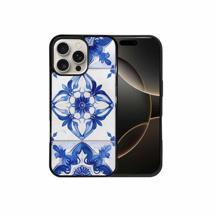 iPhone 16 Pro Max Case — Mexican Talavera Tile Pattern Floral Geometric, Custom Made Phone Cover