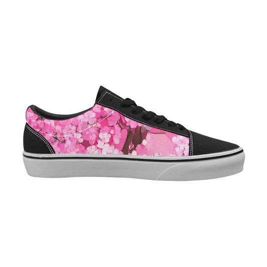 WOMEN'S Cherry Blossom Branch Cherry Lace-Up Canvas Dreamcore Custom Shoes