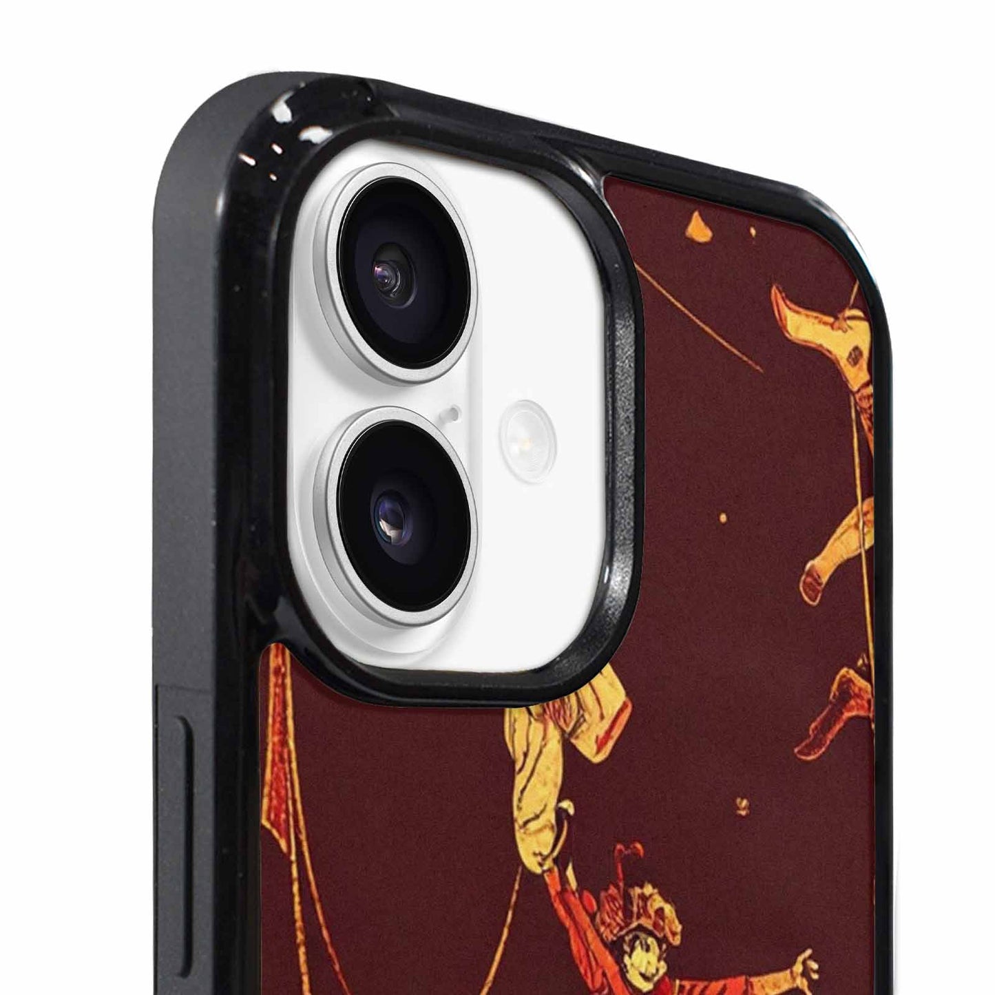 iPhone 17 Case — Vintage Circus Art Pattern Retro Vintage, Custom Designed Case Cover