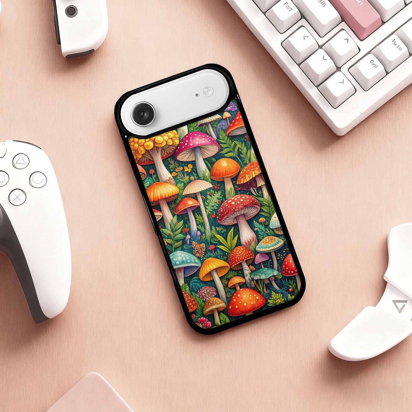 iPhone 17 Air Case — Mushrooms Botanicalmushrooms P Fvz Floral, Unique Phone Case Design
