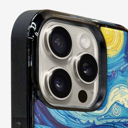 iPhone 16 Pro Case — Blend All Versions Together Melting Together, Unique Phone Case Design