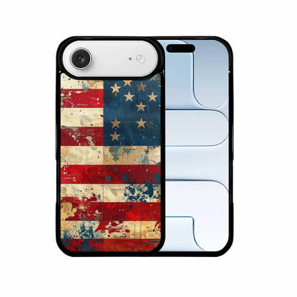 iPhone 17 Air Case — Small American Flag Stars And Galaxy, Original Design Phone Case