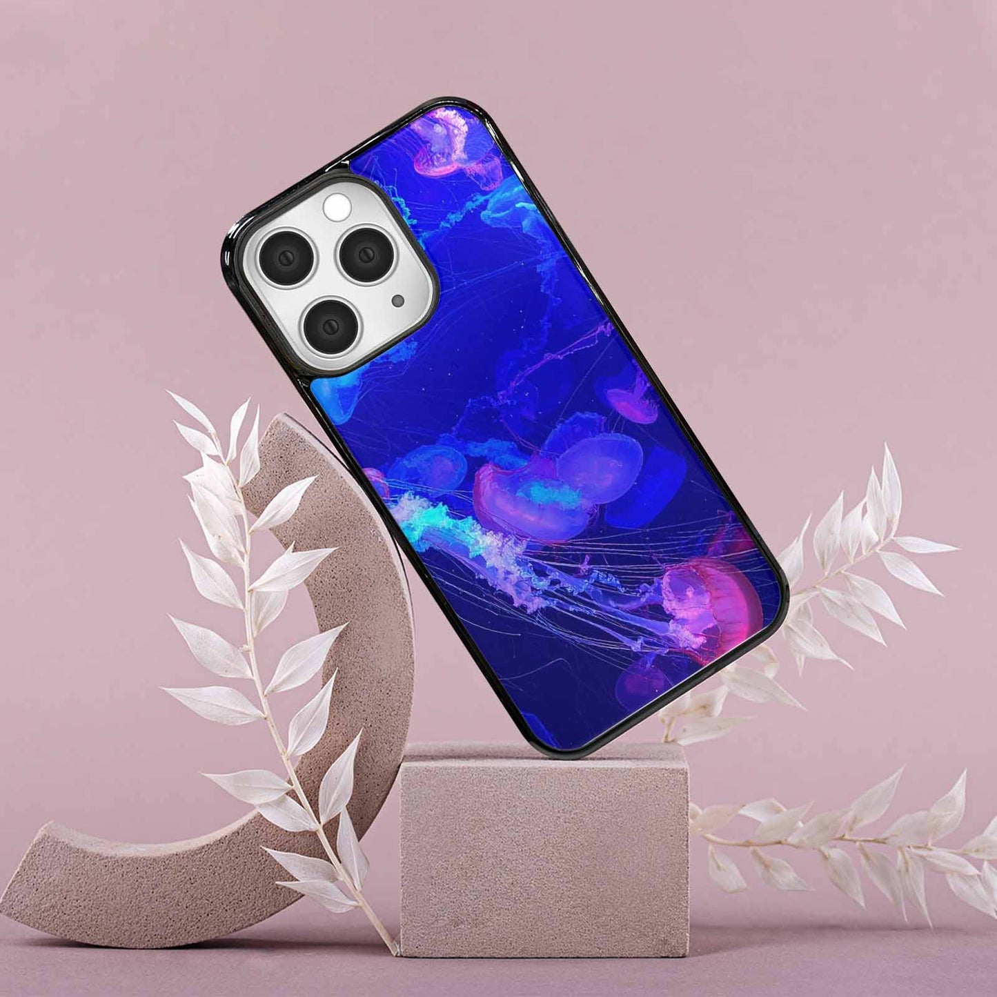 iPhone 15 Pro Max Case — Jellyfish Glow Jellyfish Glow Pattern Hundreds, Unique Phone Case Design