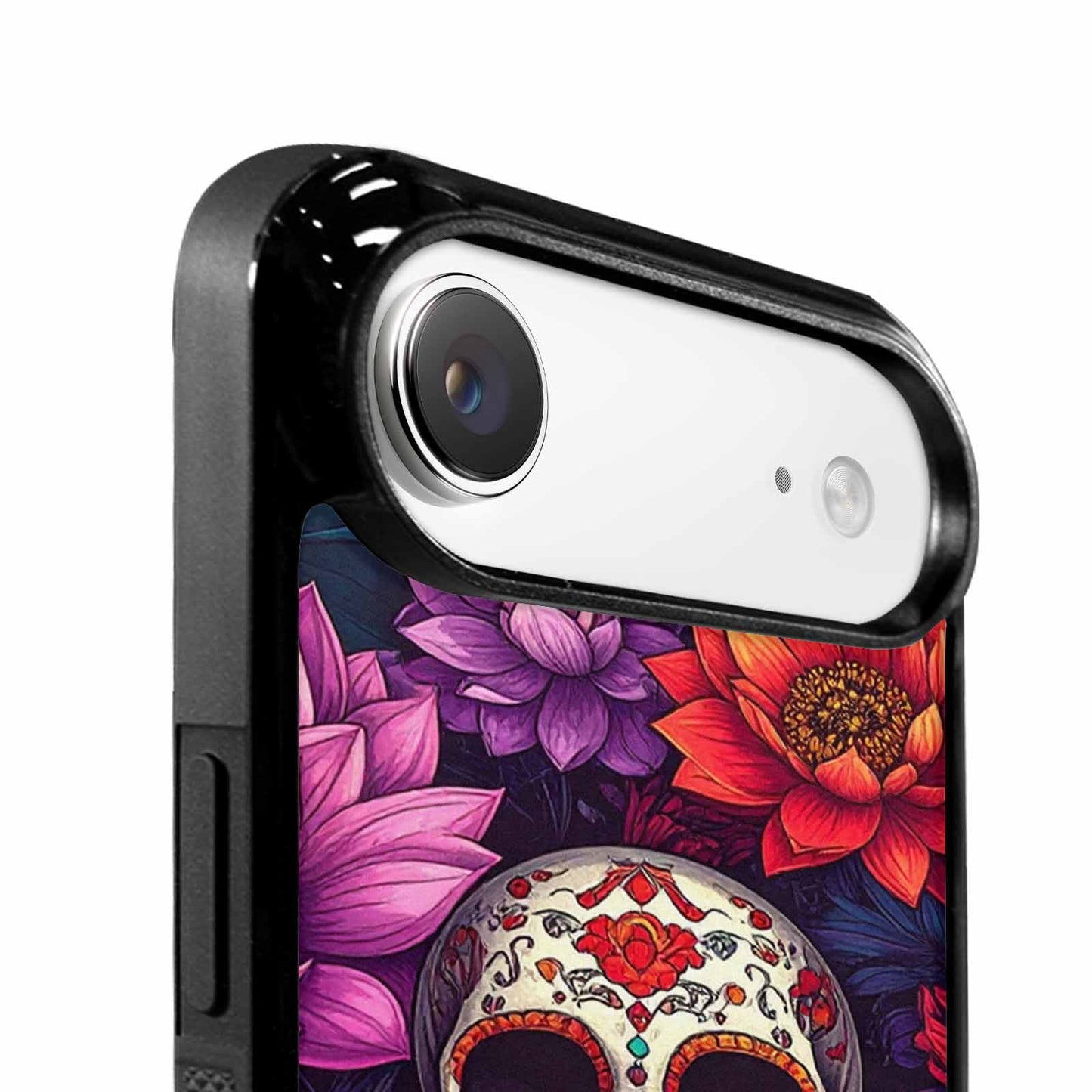 iPhone 17 Air Case — Lotus Many Hundreds Of Skulls Gothic, Custom Art Phone Cover