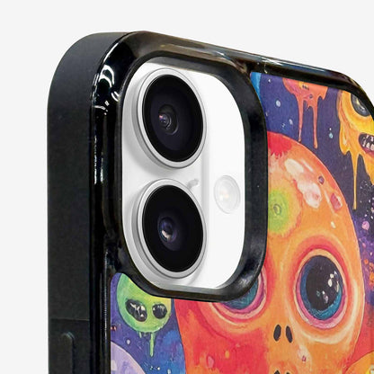 iPhone 16 Case — Aliens Tie Dyemelting Aliens P, Custom Designed Case Cover