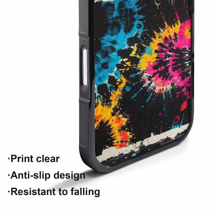 iPhone 17 Pro Max Case — Black And White Style Tie Dye, Unique Phone Case Design