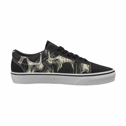 WOMEN'S Rainbow From Skull S Lace-Up Canvas Y2K Custom Shoes