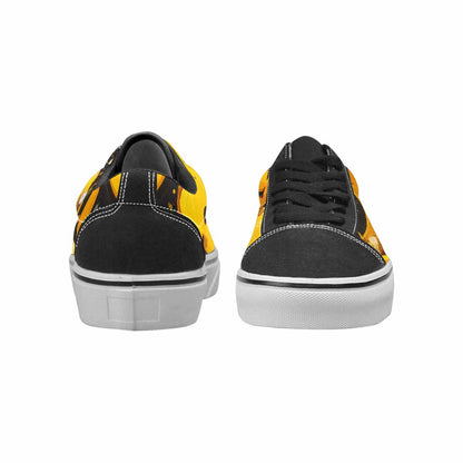 WOMEN'S Melting Moon Smiley — Lace-Up Canvas Y2K Shoes