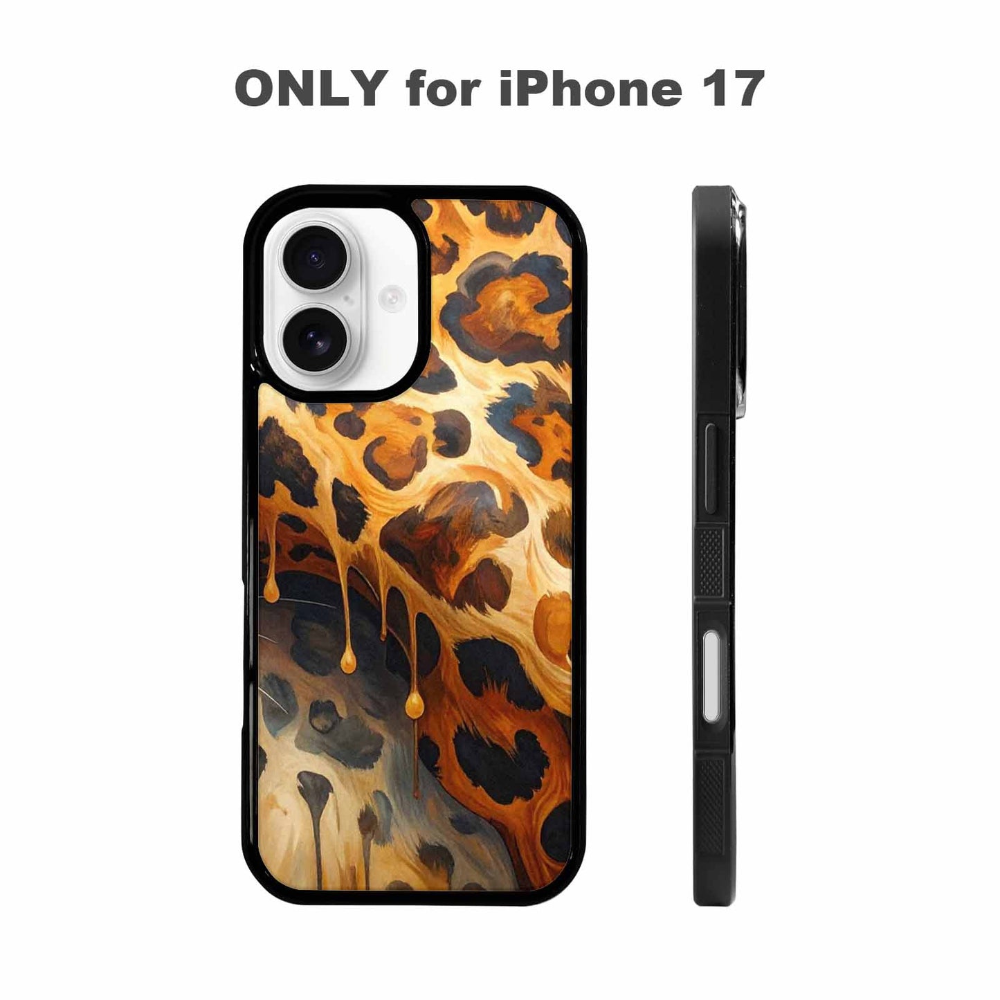 iPhone 17 Case — Seamless Tileable Pattern Of Animal Print, Custom Phone Case
