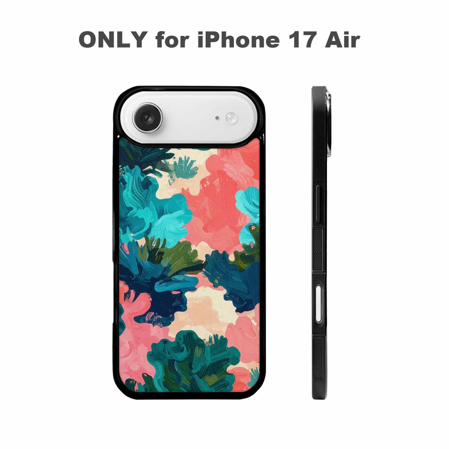 iPhone 17 Air Case — Seamless Tileable Pattern Of Overlapping Camo, Original Design Phone Case