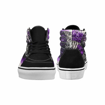 MEN'S Animal Print High Top Canvas Grunge Shoes