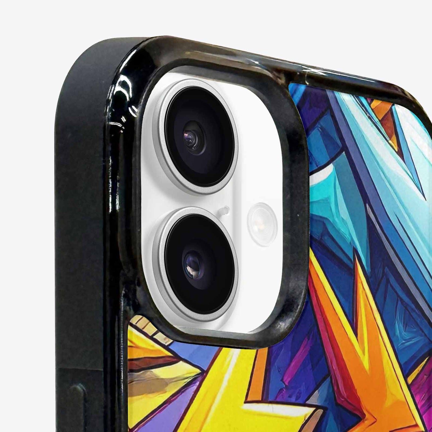 iPhone 16 Case — Lightning Bolt Storm Pattern Hundreds Of, Custom Art Phone Cover