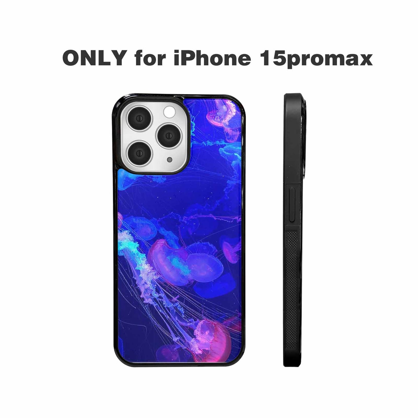 iPhone 15 Pro Max Case — Jellyfish Glow Jellyfish Glow Pattern Hundreds, Unique Phone Case Design