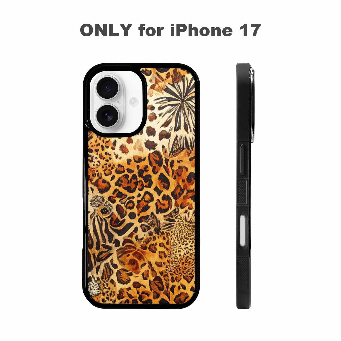 iPhone 17 Case — Small Animal Print Pattern, Animal Print, Custom Phone Case