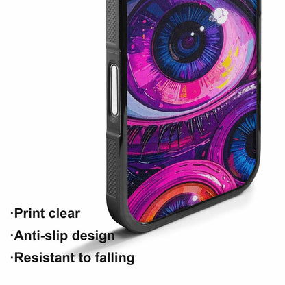 iPhone 17 Case — Seamless Tileable Pattern Of Cartoon Cute, Custom Phone Case