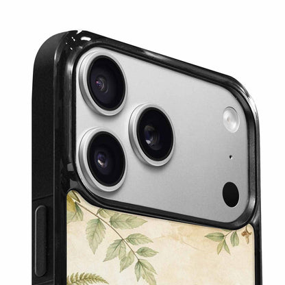 iPhone 17 Pro Case — Vintage Botanical Art Pattern Floral, Custom Art Phone Cover