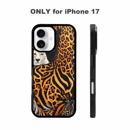 iPhone 17 Case — Small Animal Print Pattern, Animal Print, Custom Art Phone Cover