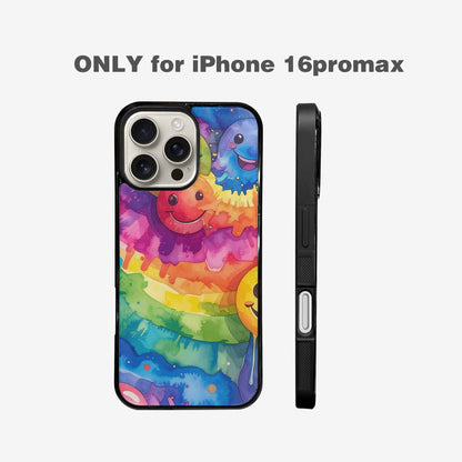 iPhone 16 Pro Max Case — Smiley Facessmiley Faces Tie D 2b9, Personalized Phone Case