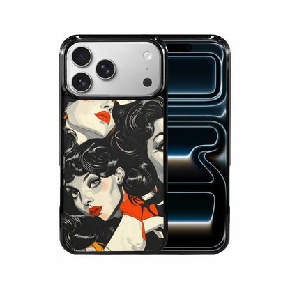 iPhone 17 Pro Max Case — Seamless Repeating Pattern Of Retro Vintage, Original Design Phone Case