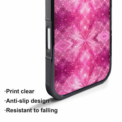 iPhone 17 Pro Max Case — Galaxy Art Pink Aurora Galaxy Space, Custom Made Phone Cover