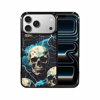 iPhone 17 Pro Max Case — Skull Dark Art Gothic Print Gothic, Custom Printed Phone Case