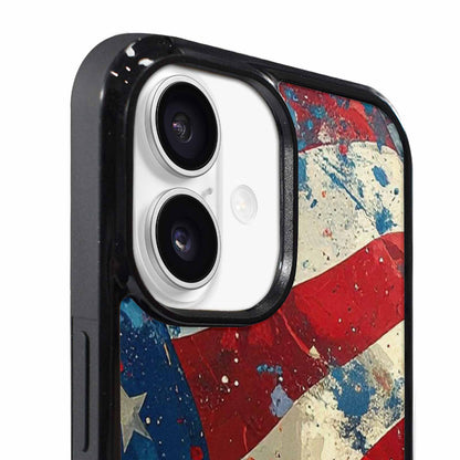 iPhone 17 Case — Small American Flag Stars Galaxy Space, Unique Phone Case Design
