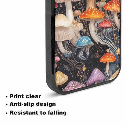 iPhone 15 Plus Case — Mushrooms Pattern Hundreds Of, Unique Phone Case Design