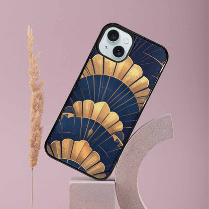 iPhone 15 Plus Case — Art Deco Illustration Pattern, Custom Art Phone Cover