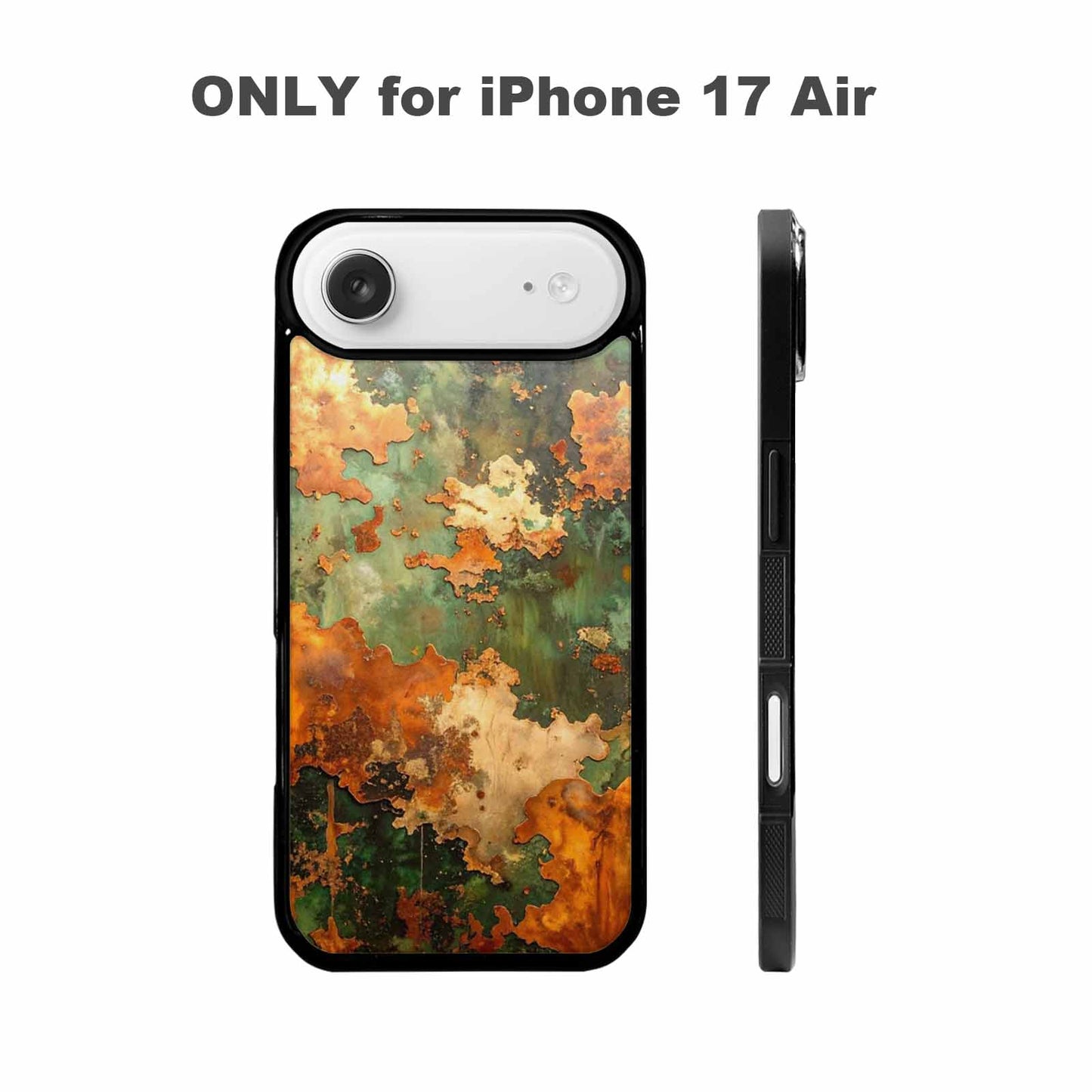 iPhone 17 Air Case — Seamless Tileable Pattern Of Overlapping Camo, Customized Protective Case