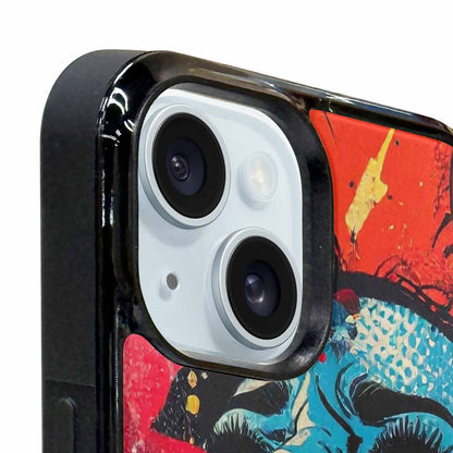 iPhone 15 Plus Case — Comic Book Scream Comic Book Scream, Custom Print Case Cover