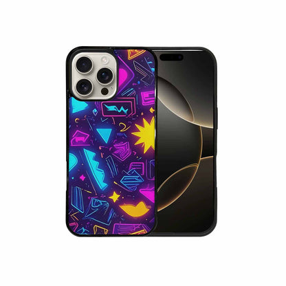 iPhone 16 Pro Max Case — 80s Retro Motif 80s Retro Motifs, Personalized Phone Case
