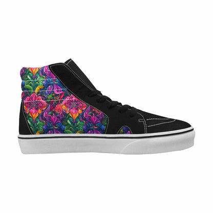 WOMEN'S Polysexual Flag Color High Top Canvas Dreamcore Shoes