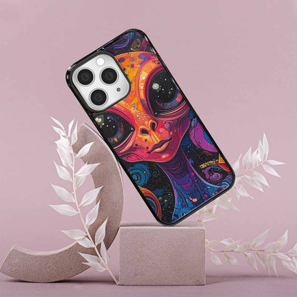 iPhone 15 Pro Max Case — Cartoon Alien Characters, Personalized Phone Case