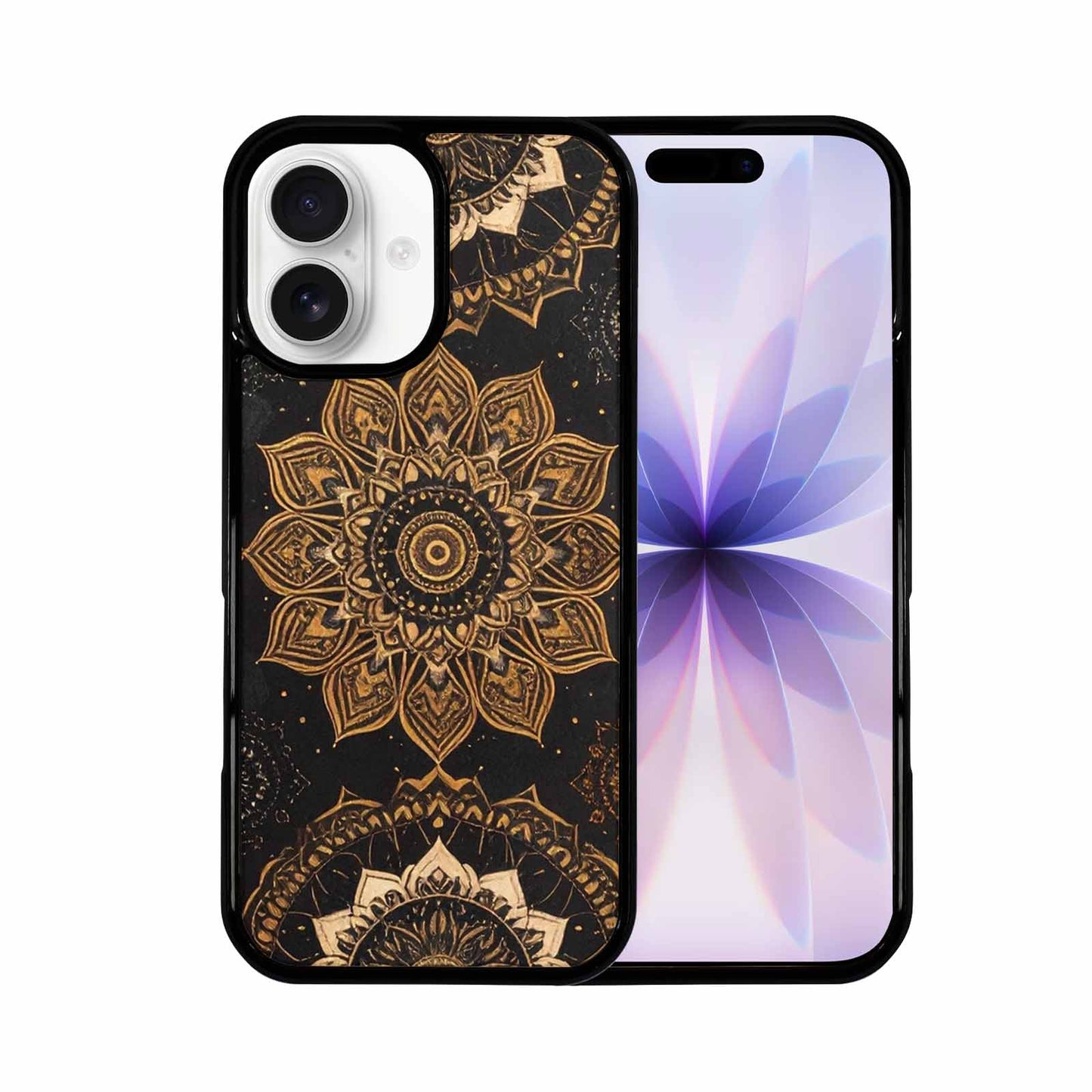 iPhone 17 Case — Small Mandala Pattern, Randomly Floral, Custom Print Case Cover