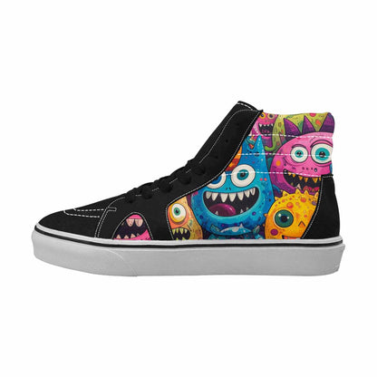 WOMEN'S Goofy Cartoon Monster High Top Canvas Y2K Shoes