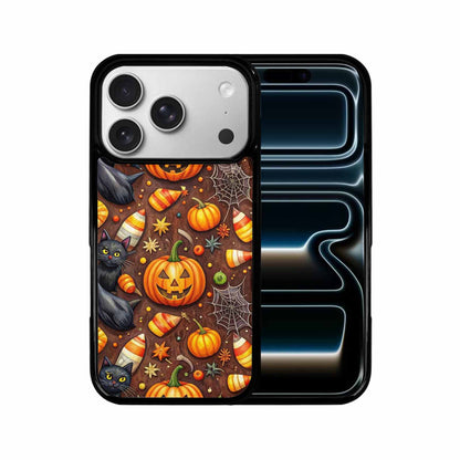 iPhone 17 Pro Case — Small Halloween Pattern Randomly Varying Original, Custom Made Phone Cover