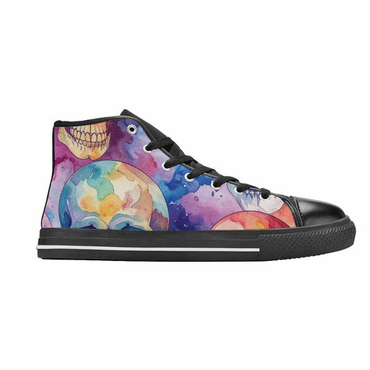 MEN'S Kulls - Watercolor High Top Canvas Y2K Custom Sneakers