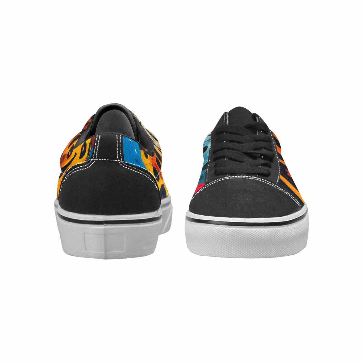 WOMEN'S Smiley Faces Lace-Up Canvas Dreamcore Shoes
