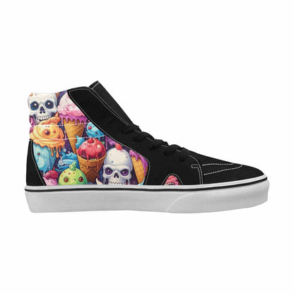 MEN'S Ice Cream Monsters  High Top Canvas Surreal Shoes