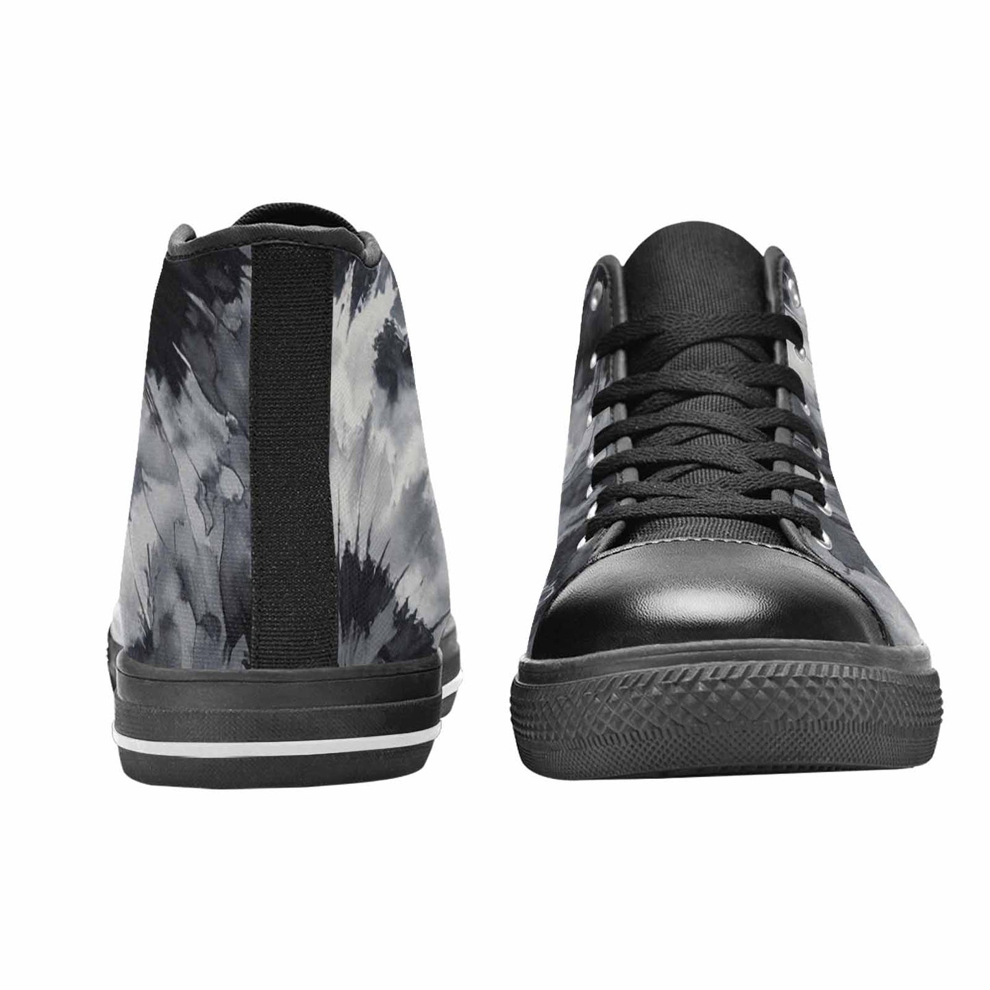WOMEN'S Tie Dye - High Top Canvas Neon Fantasy Sneakers