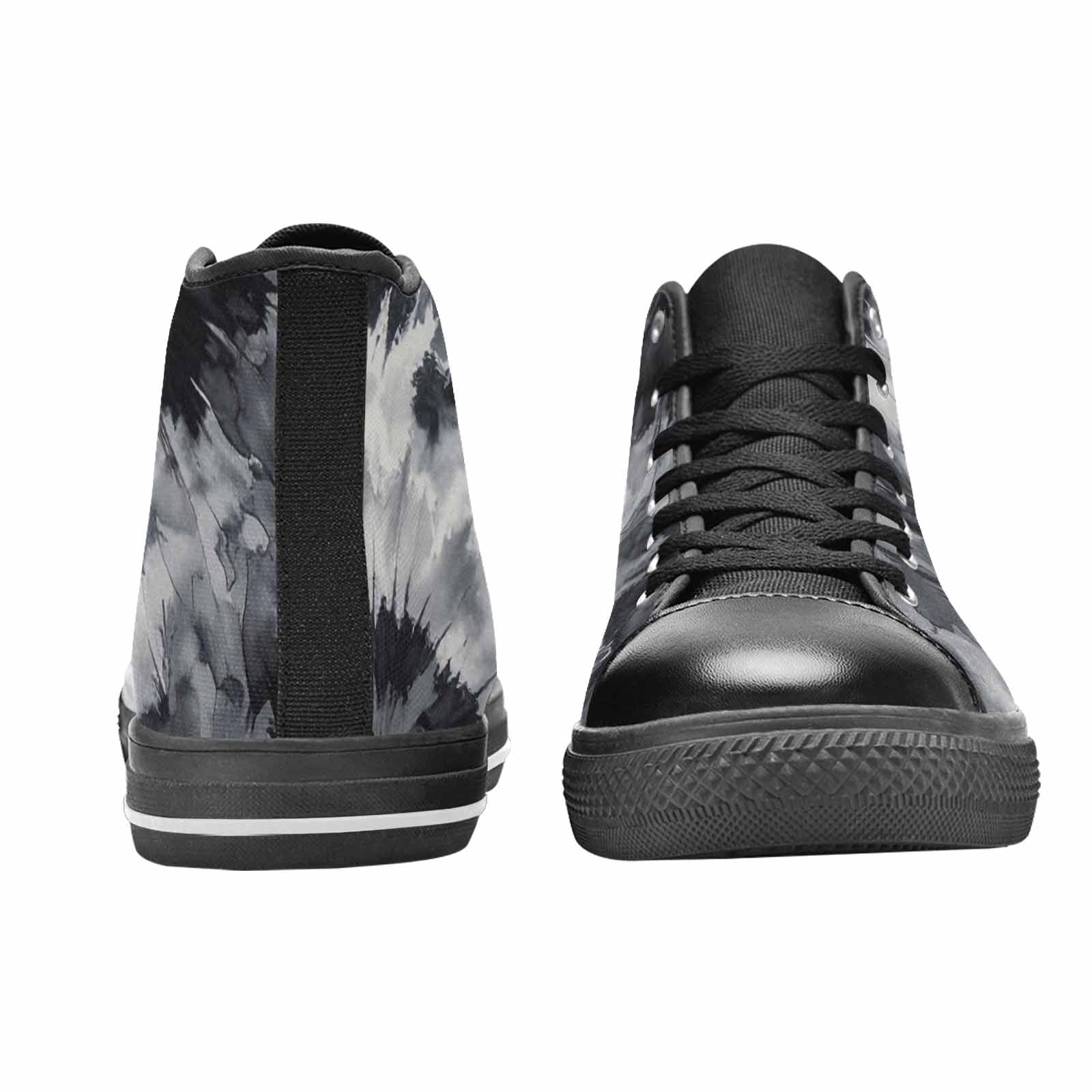 WOMEN'S Tie Dye - High Top Canvas Neon Fantasy Sneakers