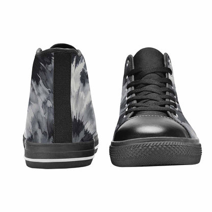 WOMEN'S Tie Dye - High Top Canvas Neon Fantasy Sneakers