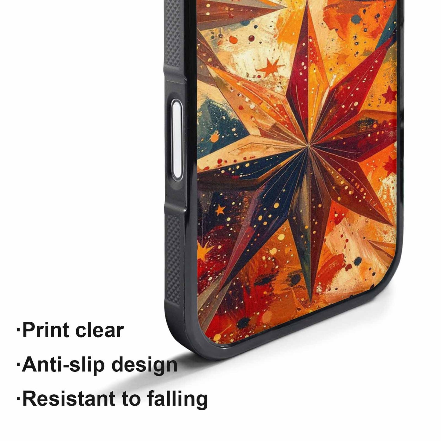 iPhone 17 Pro Max Case — Bold Thanksgiving Star Galaxy Space, Custom Made Phone Cover