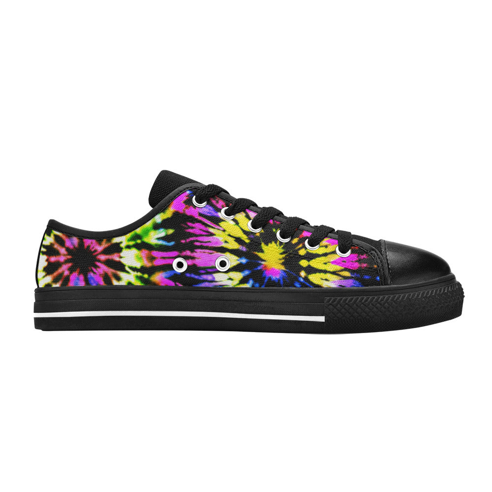MEN'S Cc Tie Dye Art Canvas Y2K Shoes