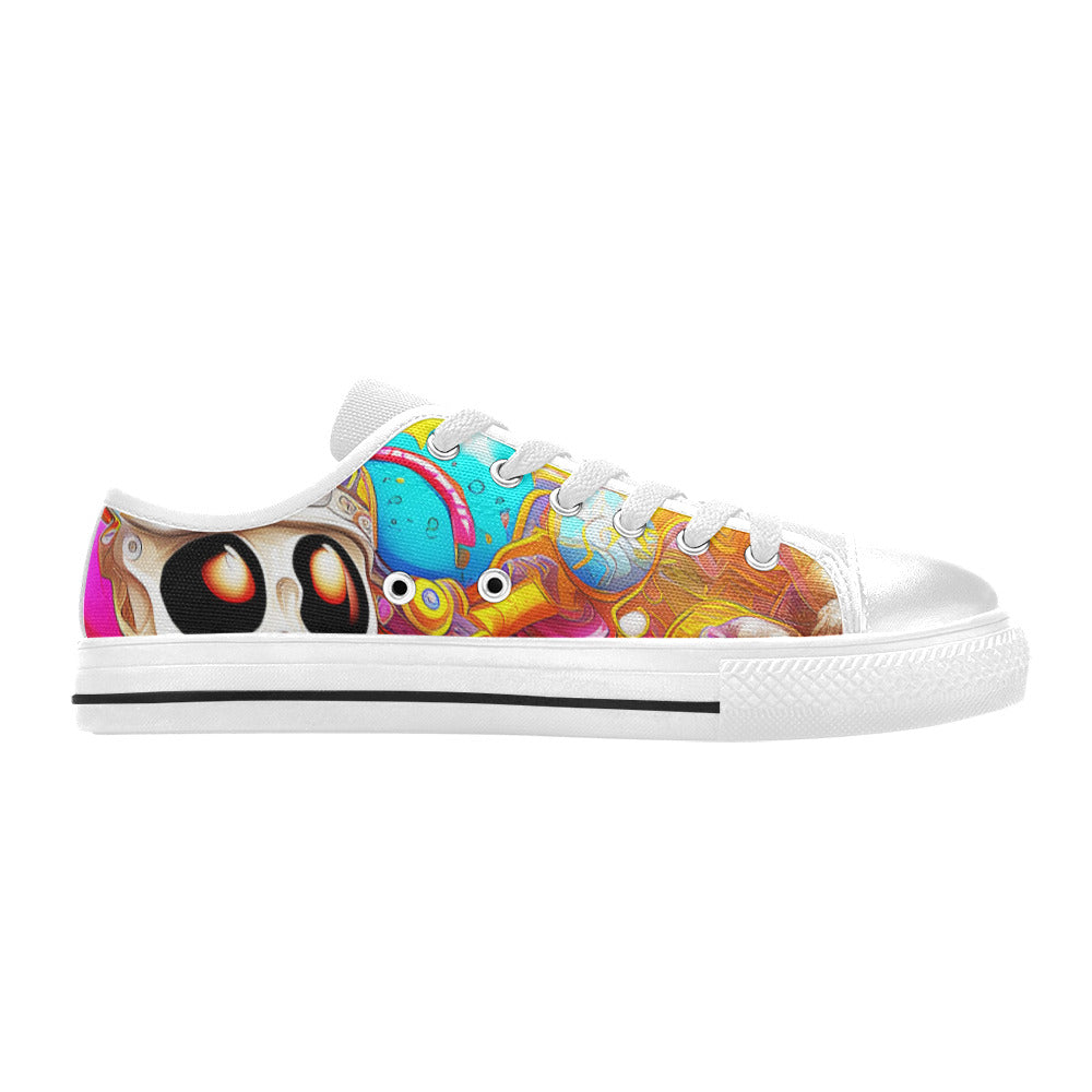 MEN'S Crazy Illustrations 3 Canvas Aesthetic Sneakers