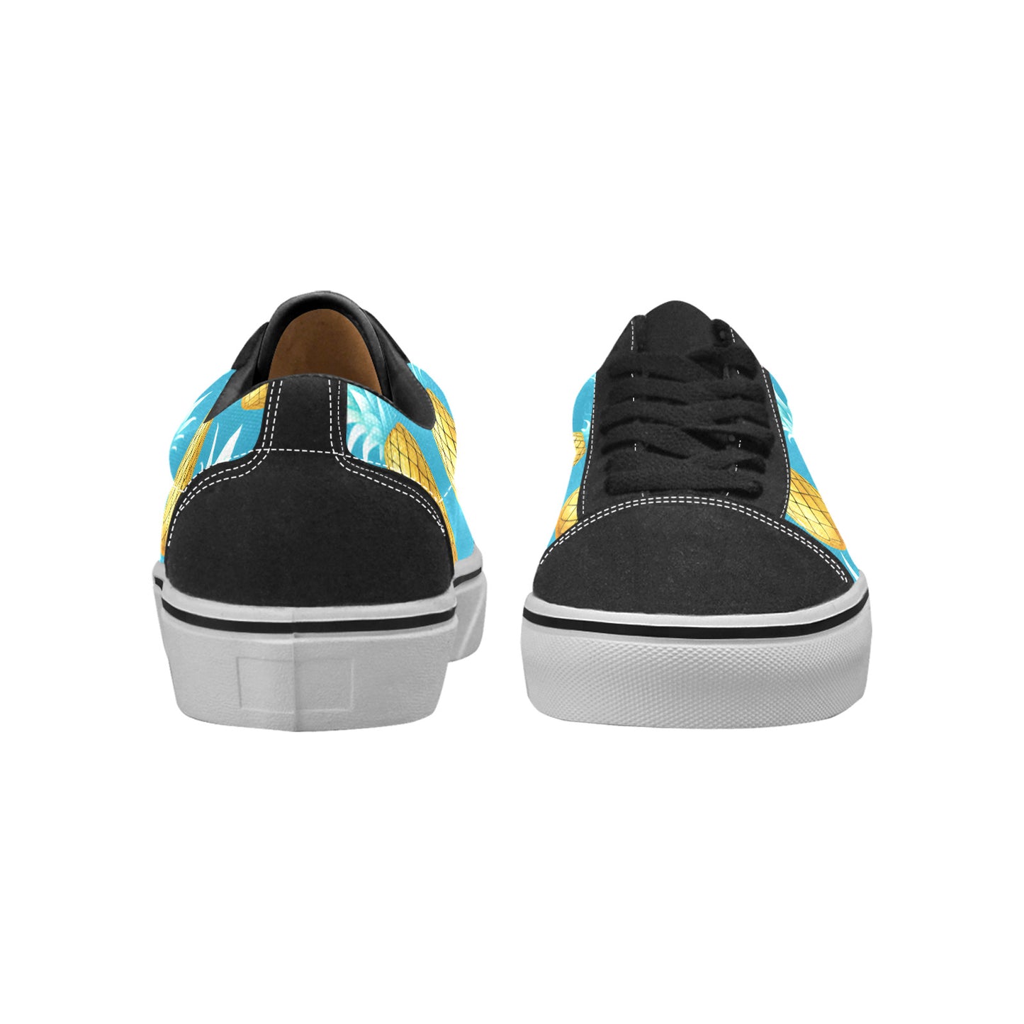 MEN'S Cool Pineapples Low Top Skateboarding Surreal Sneakers