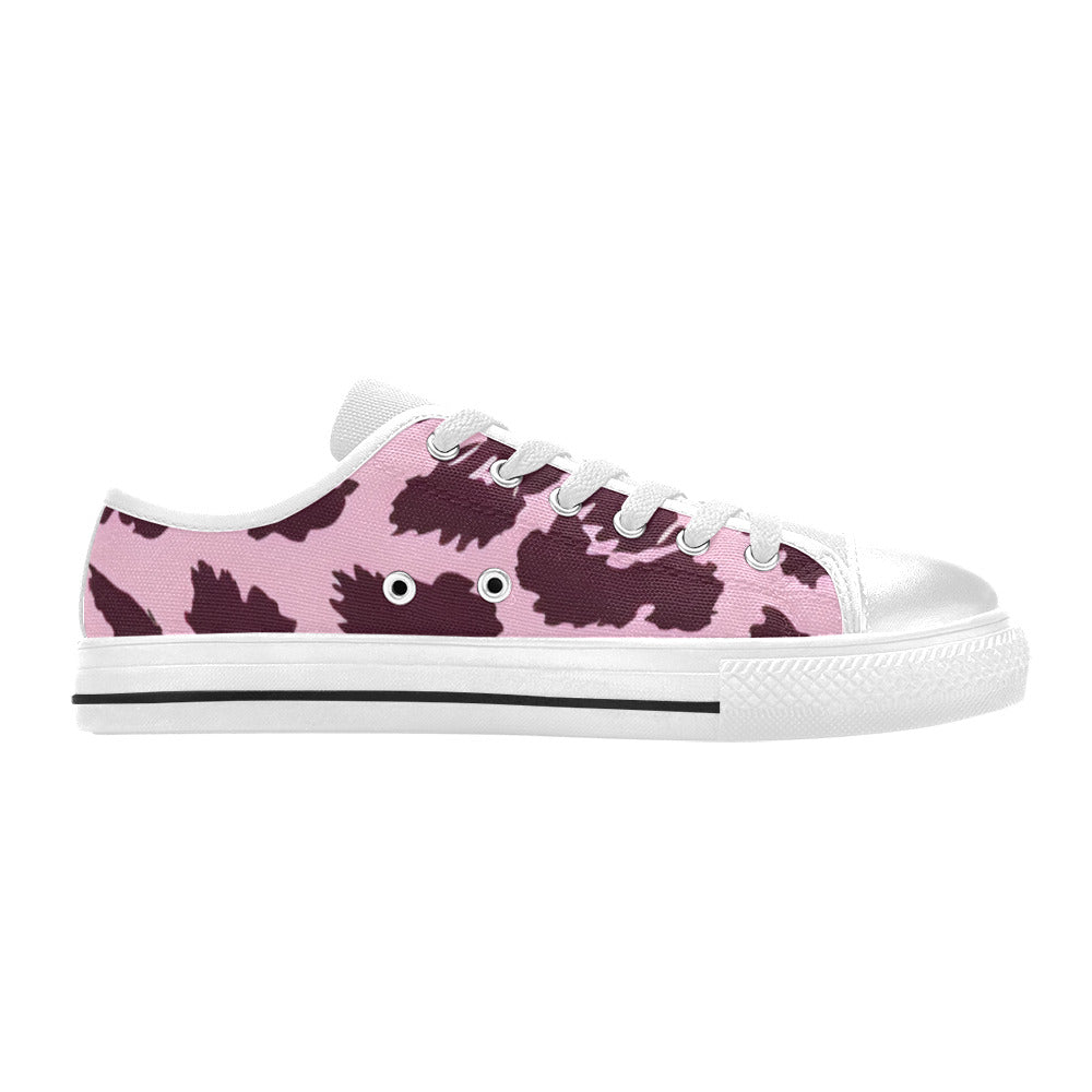 WOMEN'S Cc Animal Print Canvas Wallpaper Art Sneakers