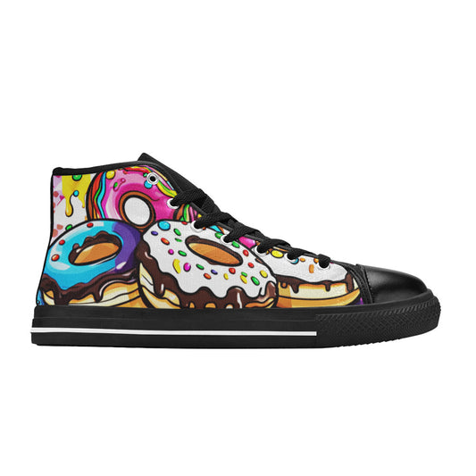 MEN'S Dripping Frosting From Rainbow High Top Canvas Dreamcore Sneakers