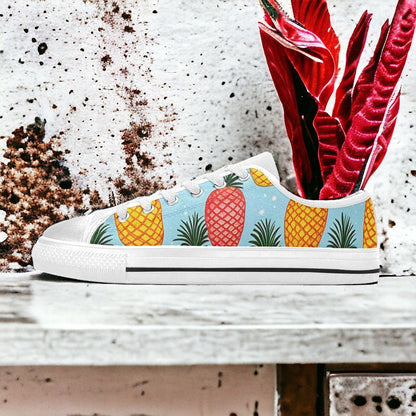 Cherry Blossom Earthy Brown Unique MEN Bold Art - Freaky Shoes | Custom Art Sneakers